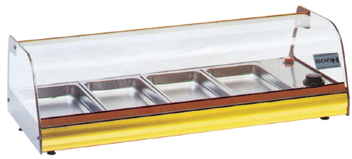 Imagen Calienta Tapas de 4 y 6 Bandejas acero inox